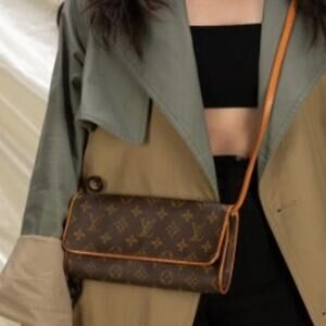 ⭐🔥AUTHENTIC🔥⭐LOUIS VUITTON Pochette Twin GM 2 way